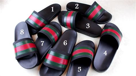 fake white gucci flip flops